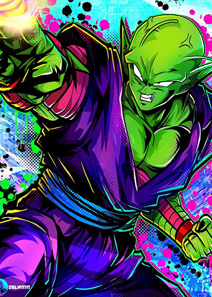 Piccolo dragon ball epic fanart art print comic poster.jpg