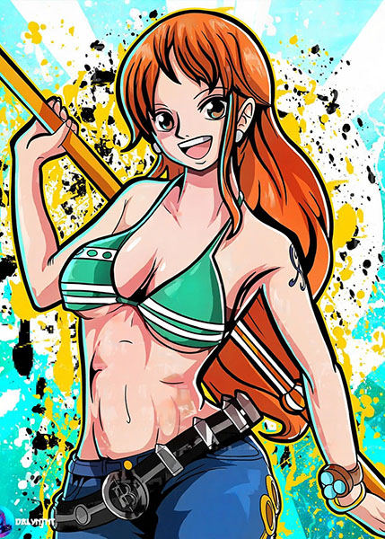 Pirate nami one piece anime comic poster.jpg