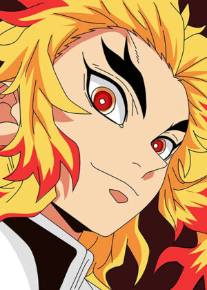 Rengoku flame hashira demon slayer poster 5.jpg