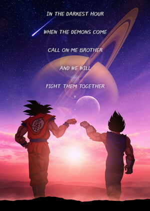 Rivals dragon ball z anime poster 3.jpg