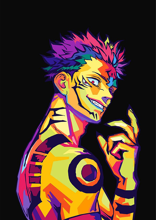 Ryomen sukuna jjk pop art poster.jpg