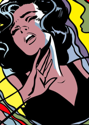 Scared girl retro comics pop art poster 3.jpg