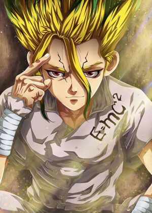 Scientist senku ishigami doctor stone poster 5.jpg