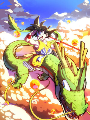 Son goku and the mysterious dragon balls poster.jpg