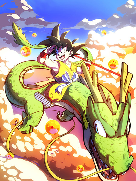 Son goku and the mysterious dragon balls poster.jpg