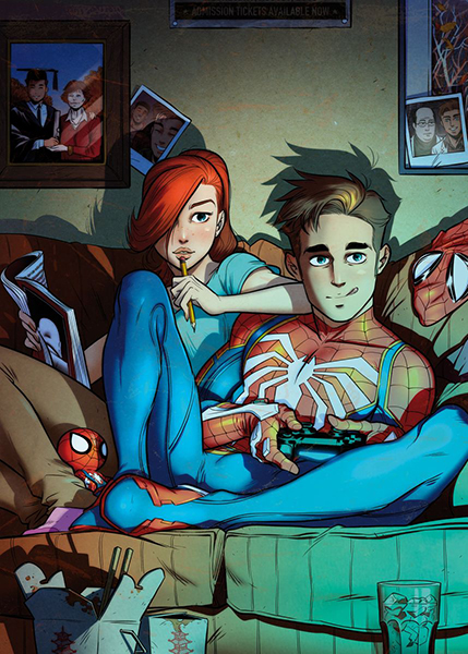 Spider man lets play poster.jpg