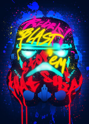 Star wars stormtrooper sprayed poster.jpg