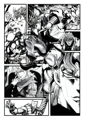 Stardust crusaders manga jojos bizarre adventure poster 5.jpg