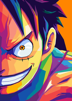 Straw hat luffy retro one piece poster 5.jpg