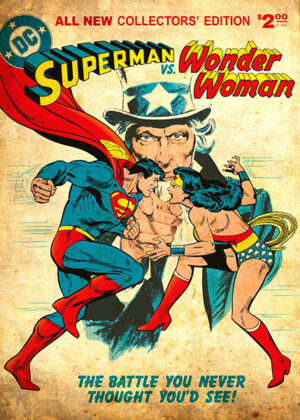Superman vs wonder woman battle of fists poster 3.jpg