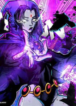 Teen titan raven comic poster.jpg