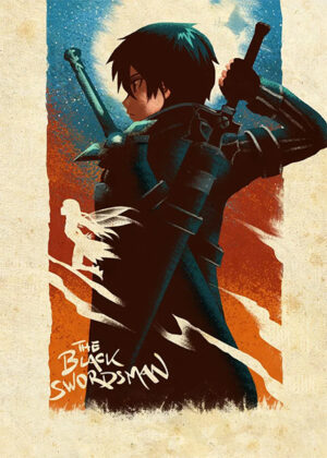 The black swordsman sword art online anime poster 4.jpg
