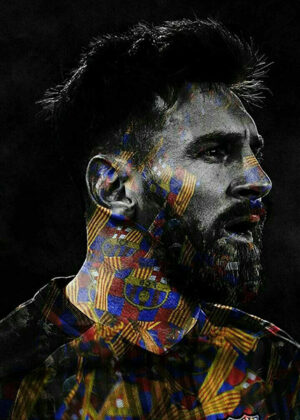 The goat lionel messi fcb soccer poster.jpg