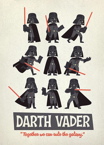 Together we can rule the galaxy darth vader star wars poster.jpg