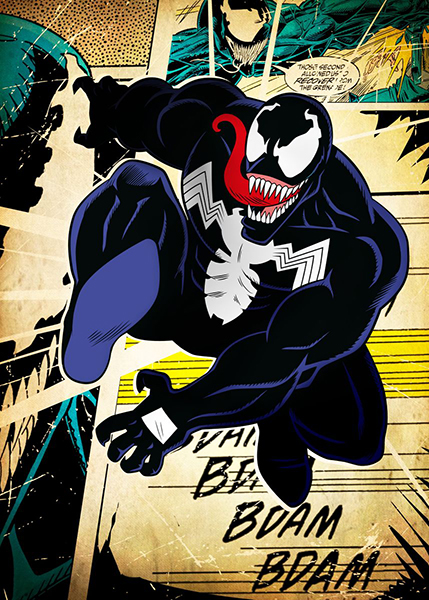 Venom bdam bdam bdam comics poster.jpg