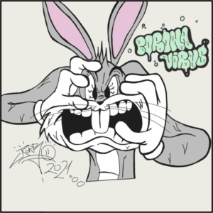 Virus bugs bunny looney tunes poster scaled 1.png