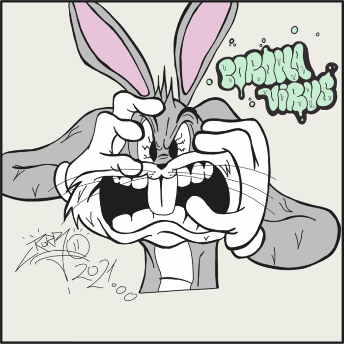Virus bugs bunny looney tunes poster scaled 1.png