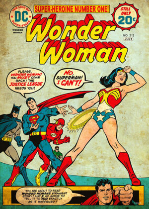 Wonder woman says good bye to justice league superman and batman poster 4.jpg