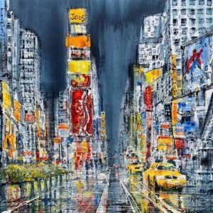 Yellow taxi times square newyork poster scaled 1.jpg