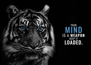 Your mind is a weapon keep it loaded animal motivational poster.jpg
